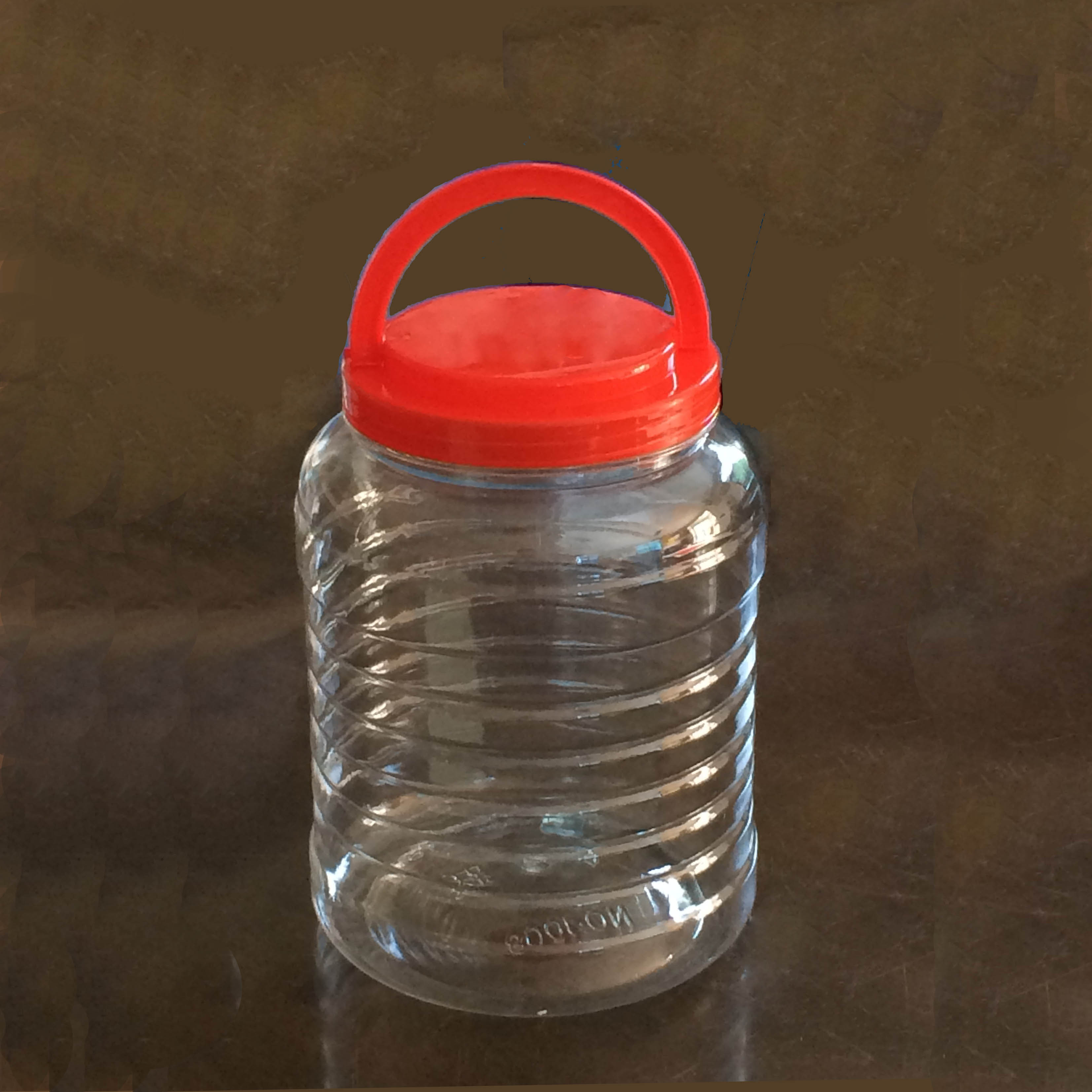 聚酯PET塑料瓶 编号: 1008号加强型 身直径160mm 高225mm 口径120mm 容量3.5升