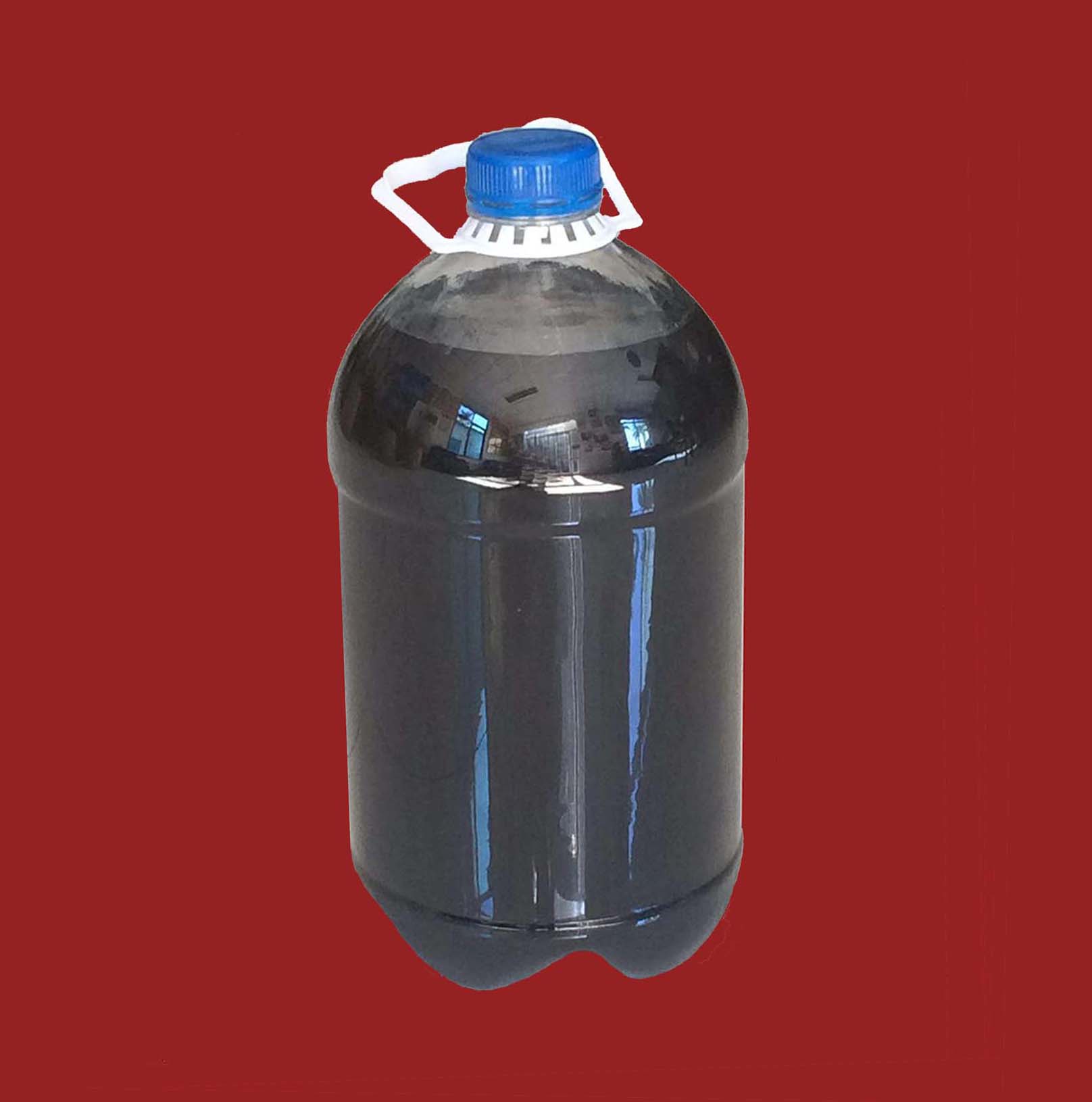 塑料瓶(PET蓝盖)　编号：5-168；身直径160mm 高325mm 口直径40mm 容量：5升